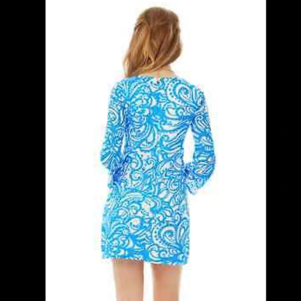 Lilly Pulitzer Jade Dress - Resort White Current Affairs - Picture 5 of 11